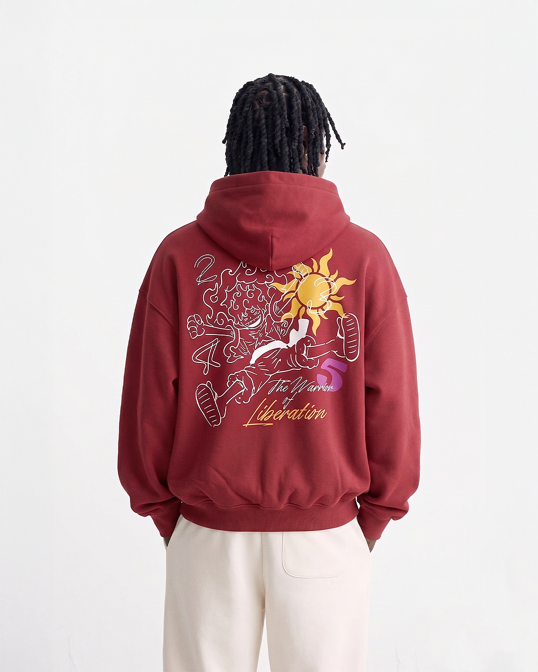 G5 Liberation Crimson Red Hoodie