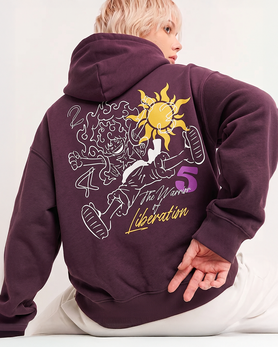 G5 Liberation Plum Purple Hoodie