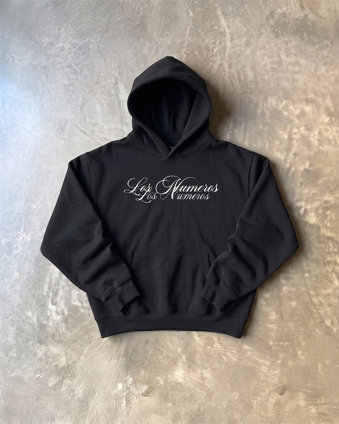 Numero 4 Black Hoodie