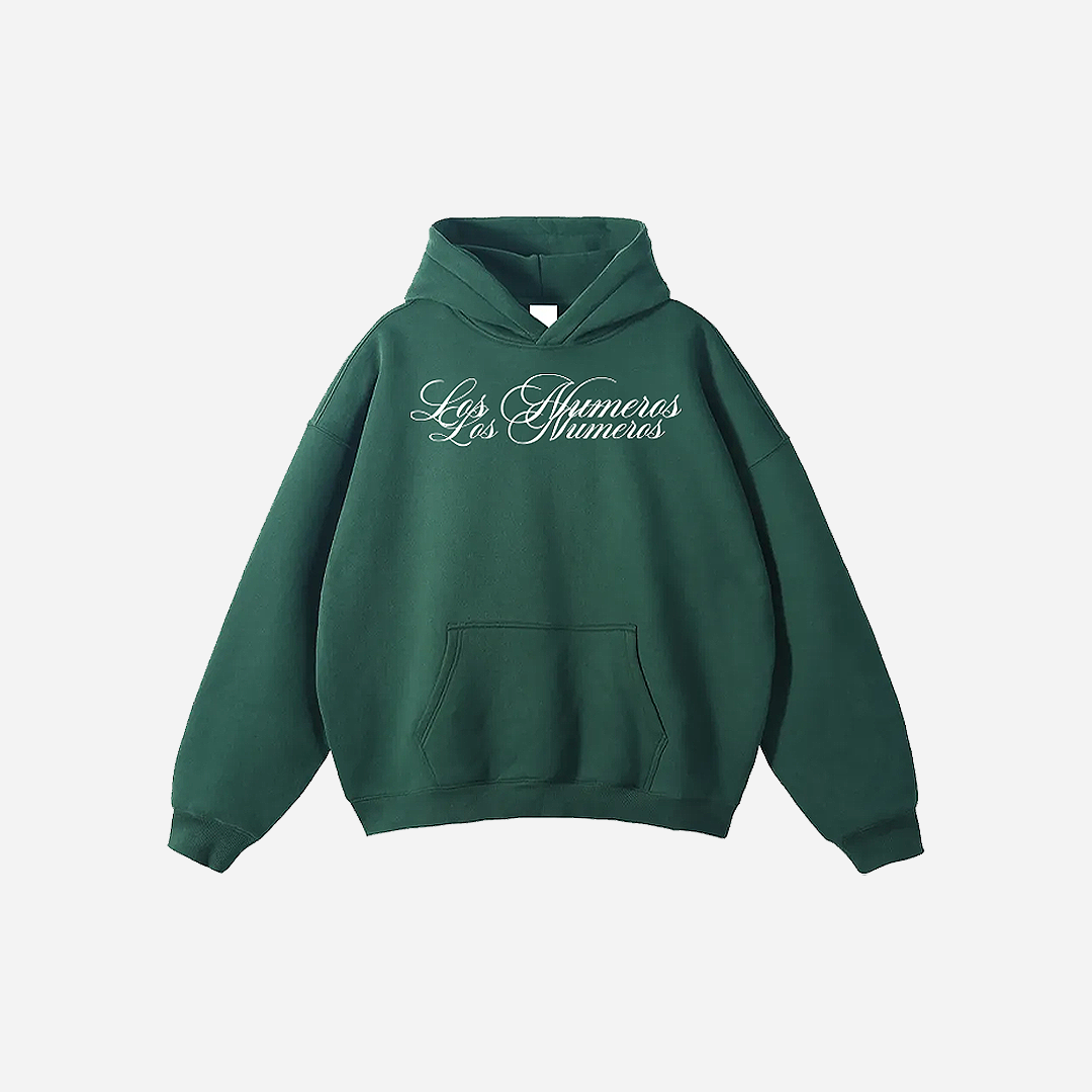 Numero 3 Forest Green Hoodie