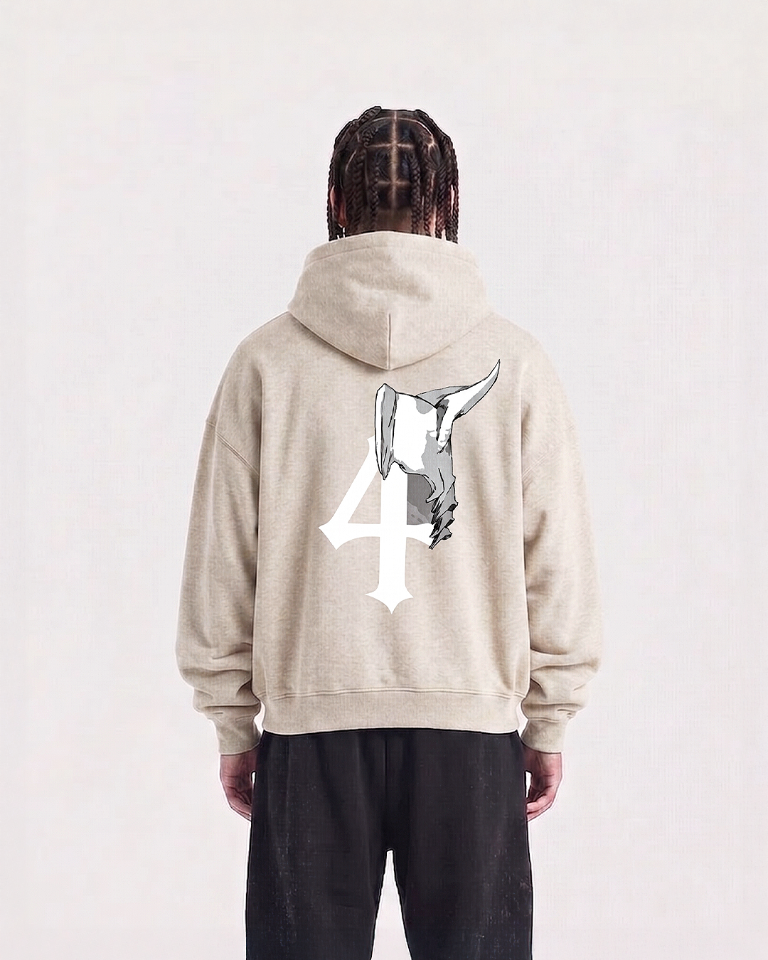 Numero 4 Oat Hoodie