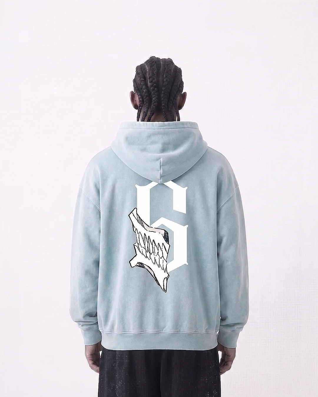 Numero 6 Baby Blue Hoodie