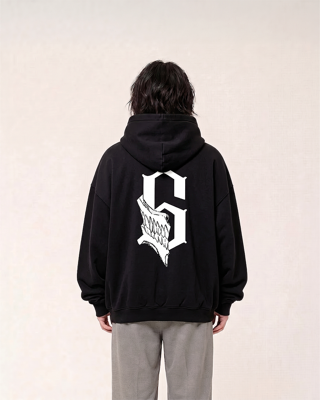 Numero 6 Black Hoodie