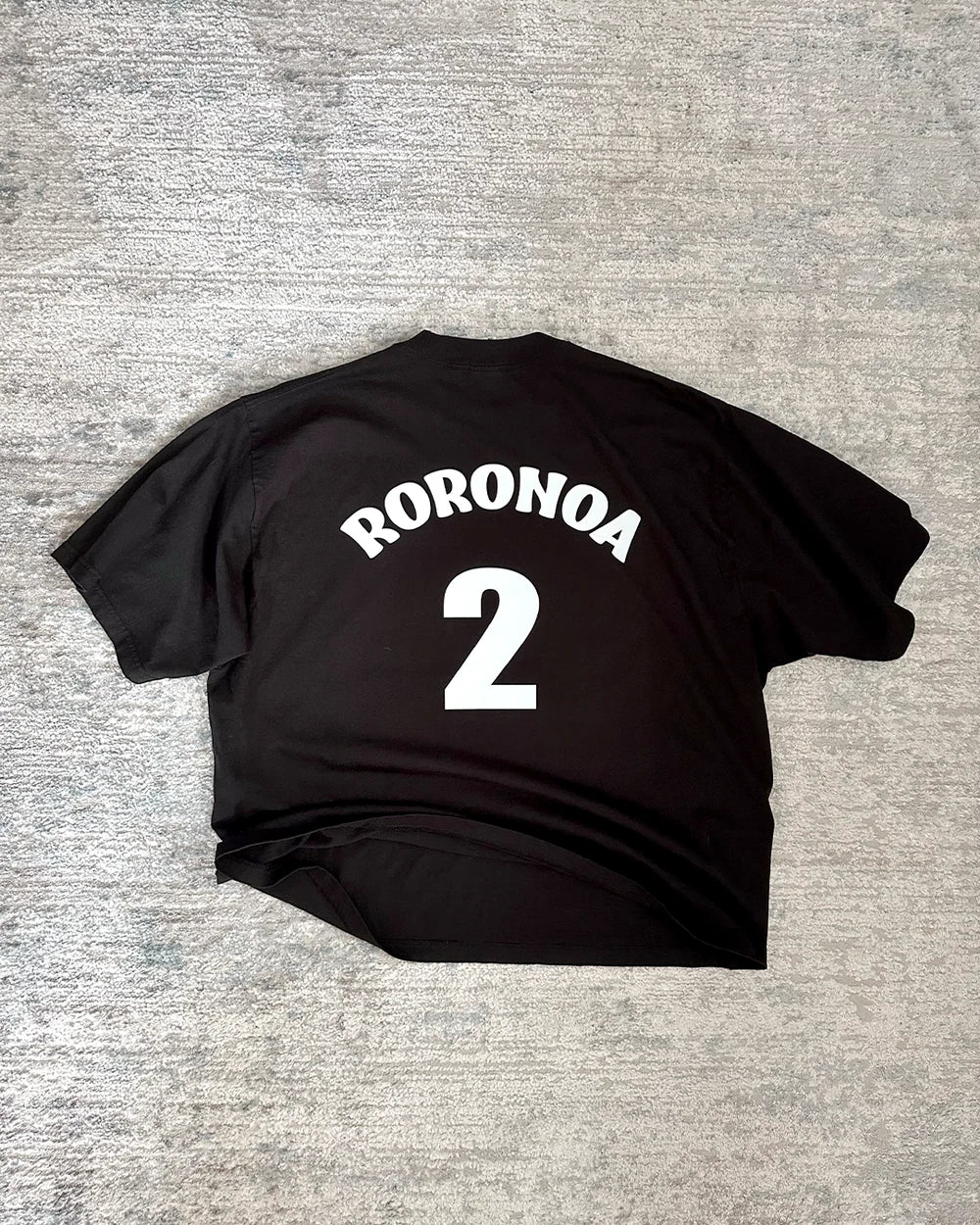 Zoro 4-Panel Black Oversized Tee