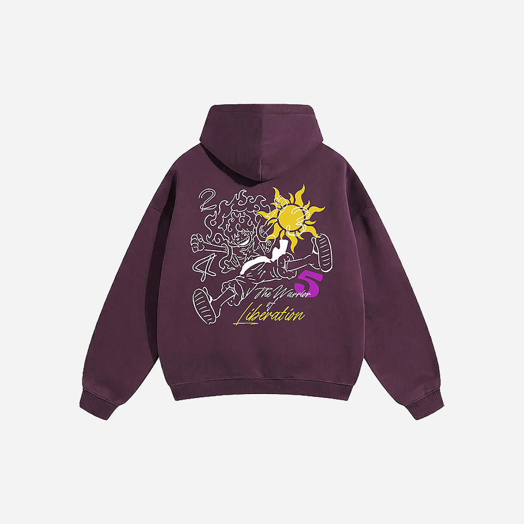 G5 Liberation Plum Purple Hoodie