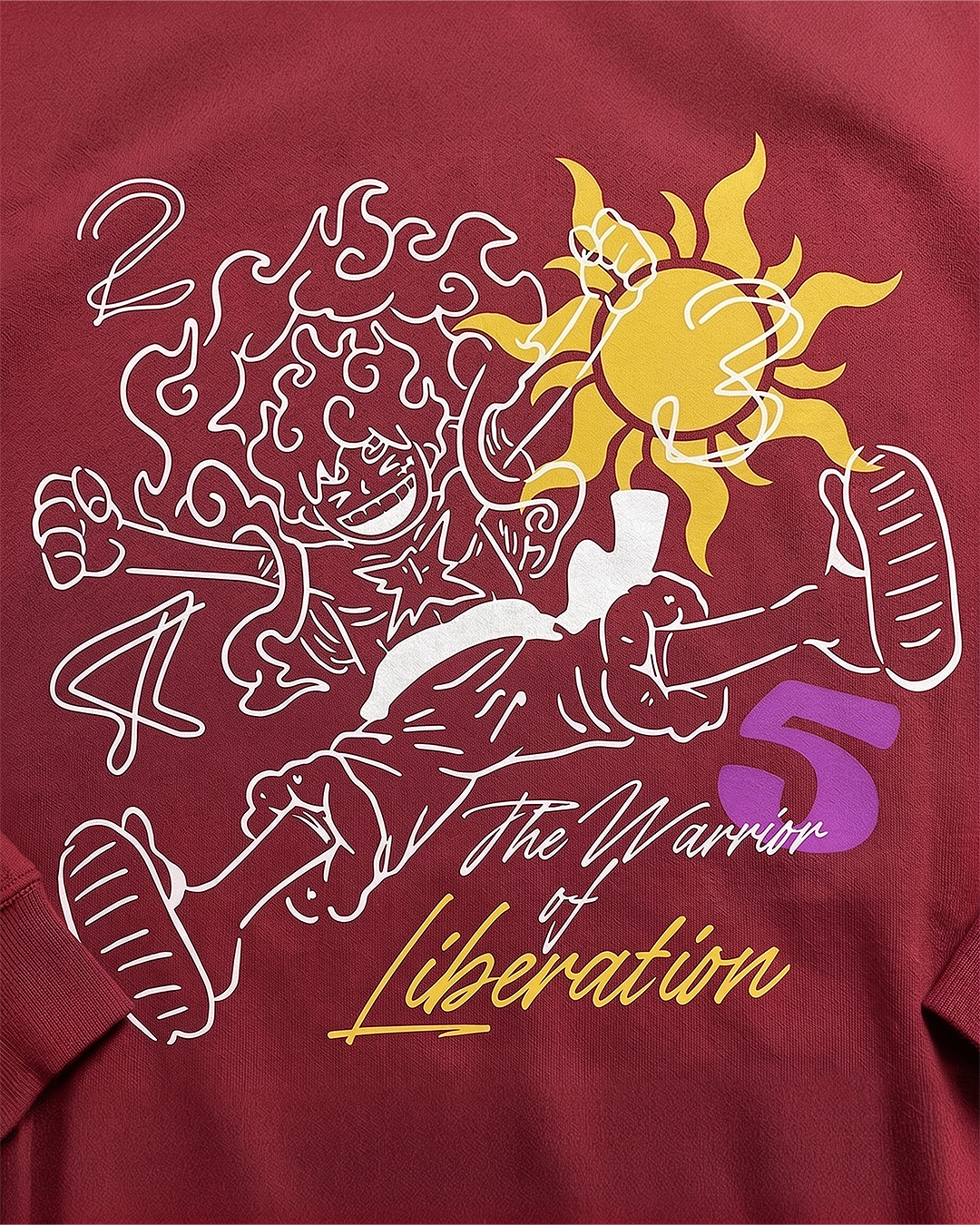 G5 Liberation Crimson Red Hoodie