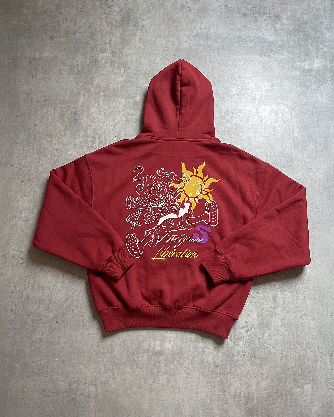 G5 Liberation Crimson Red Hoodie