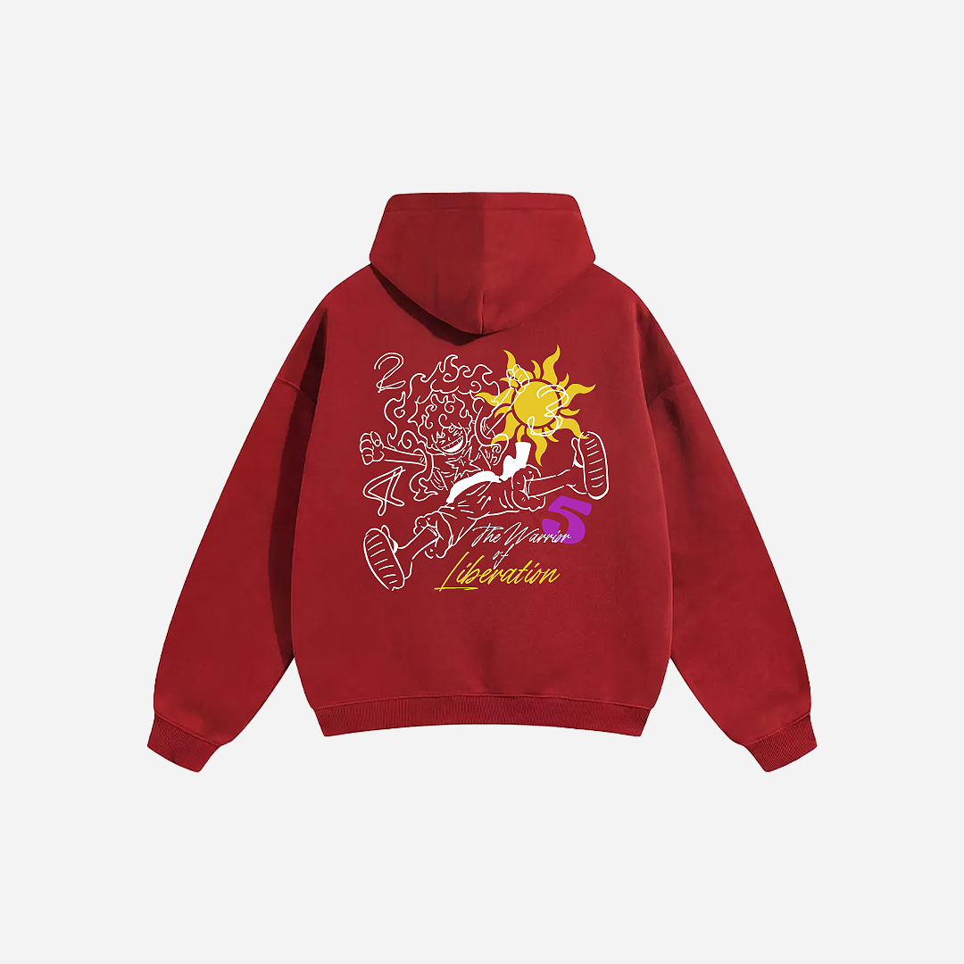 G5 Liberation Crimson Red Hoodie