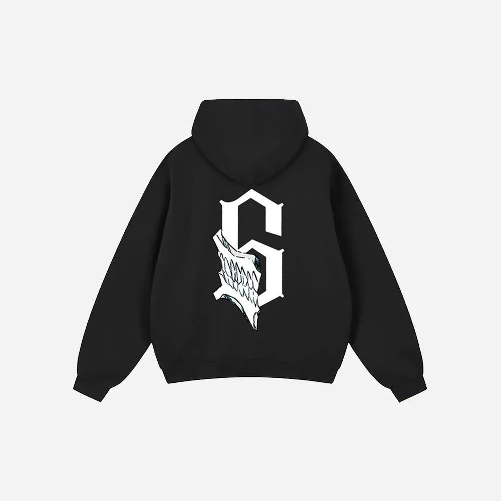 Numero 6 Black Hoodie