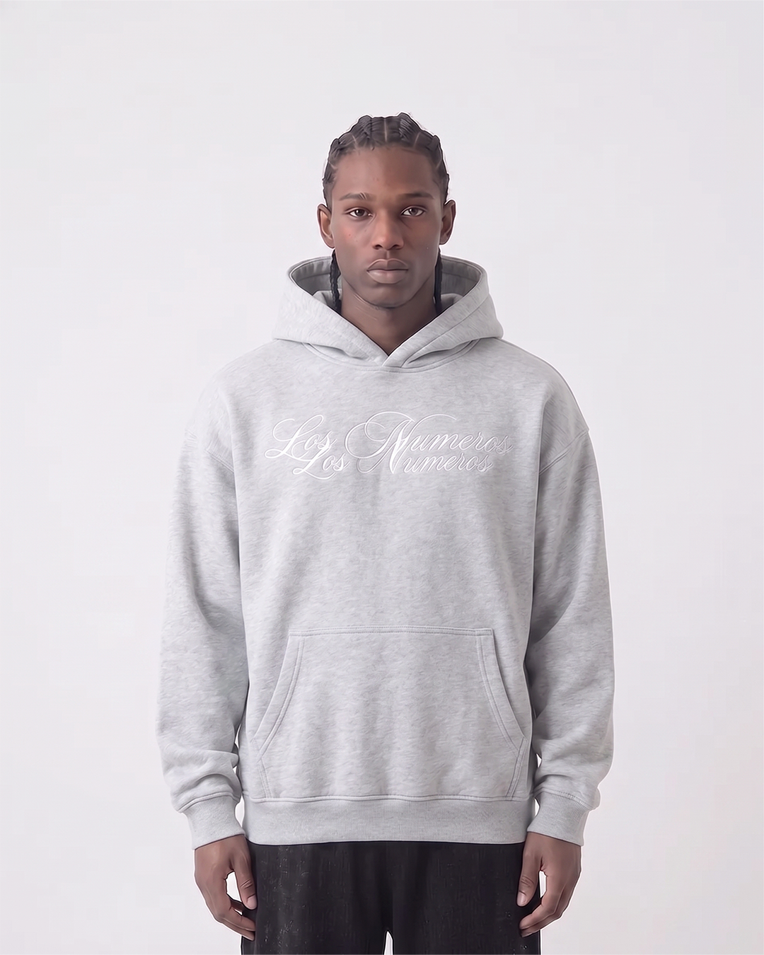 Numero 1 Flower Grey Hoodie