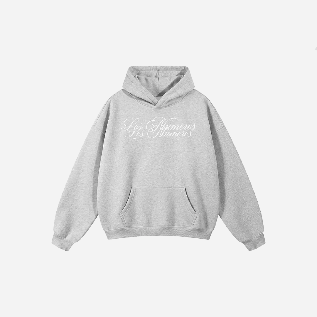 Numero 1 Flower Grey Hoodie