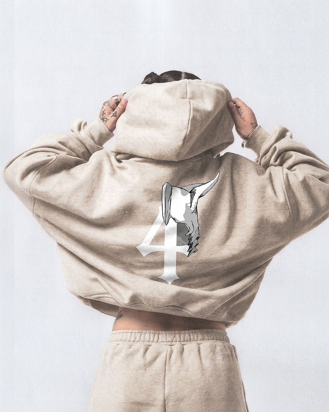 Numero 4 Oat Hoodie