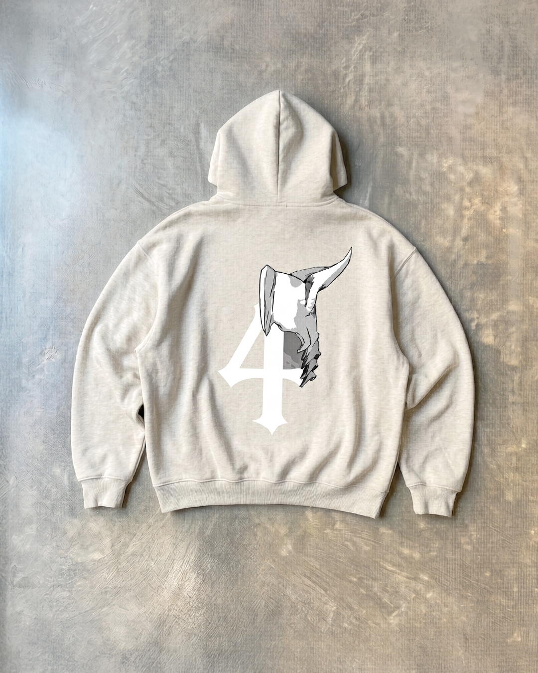 Numero 4 Oat Hoodie