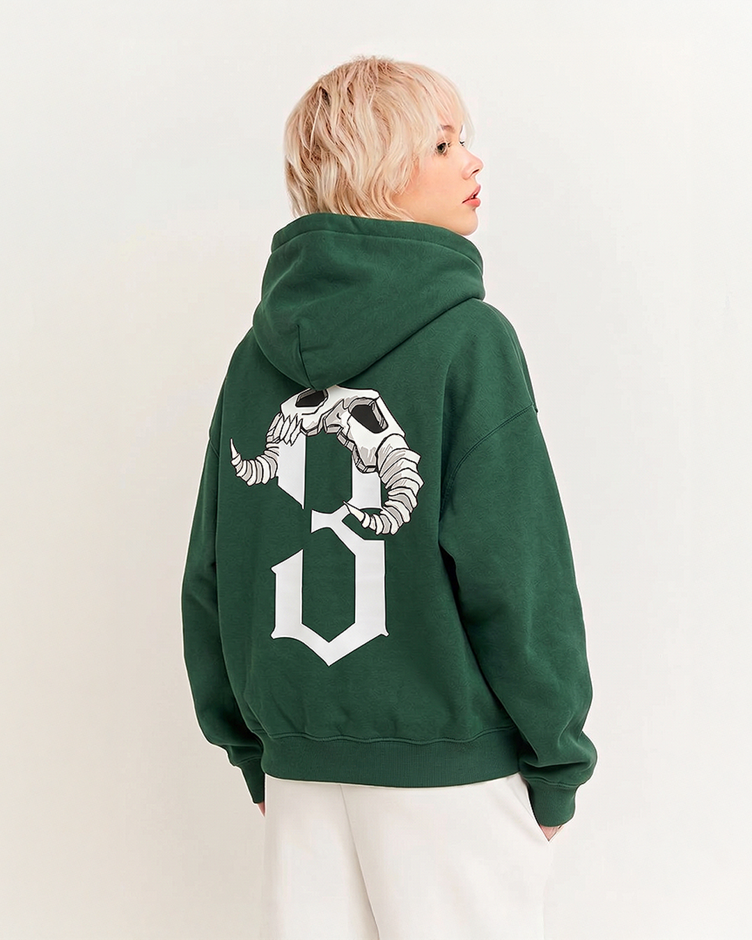 Numero 3 Forest Green Hoodie