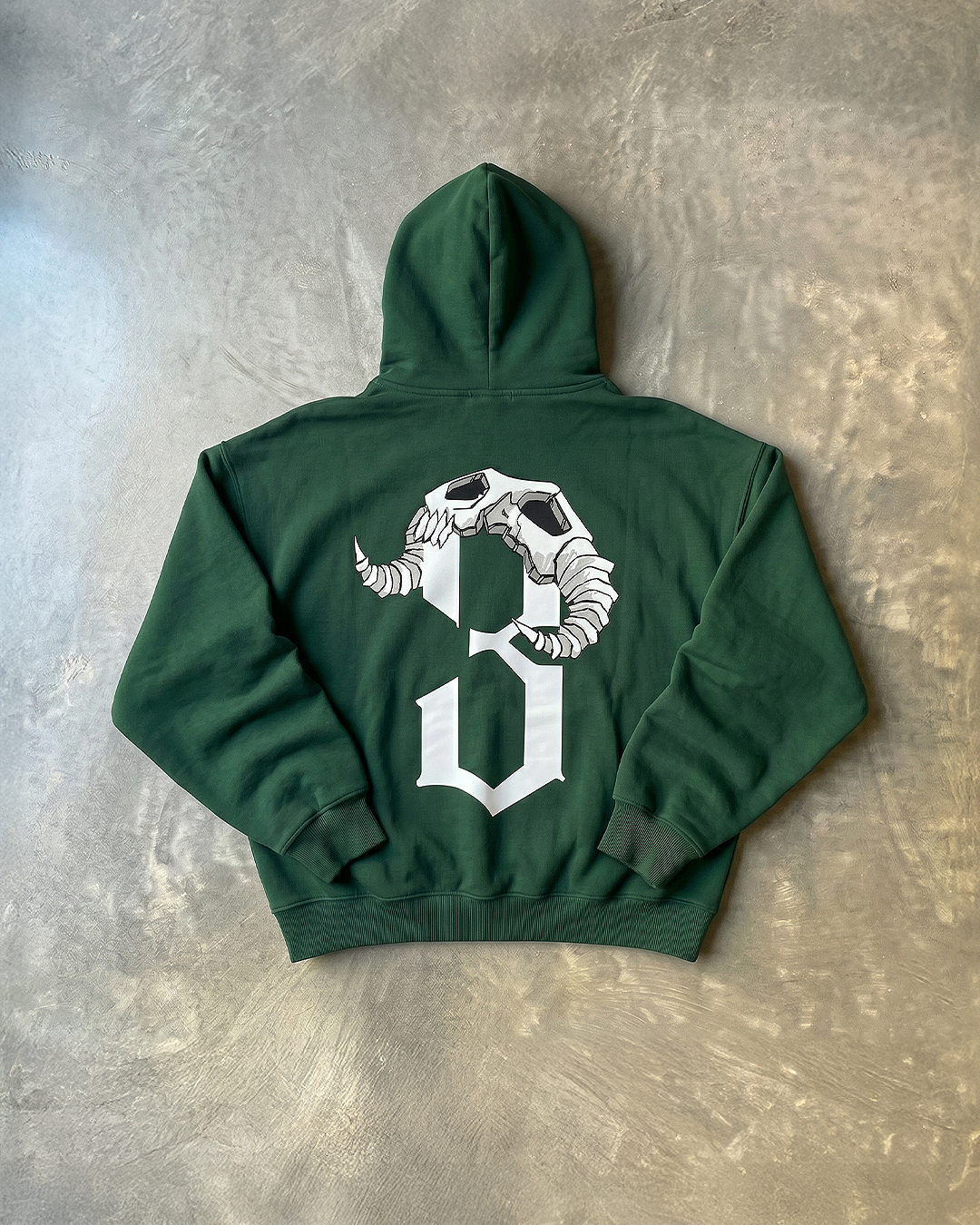 Numero 3 Forest Green Hoodie