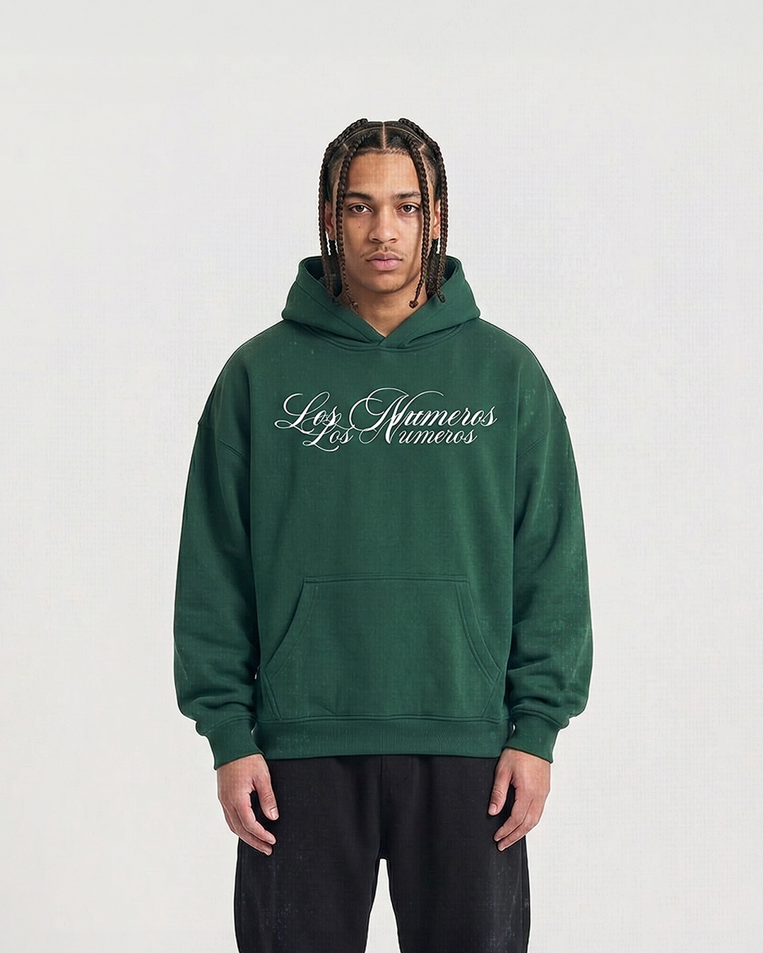 Numero 3 Forest Green Hoodie