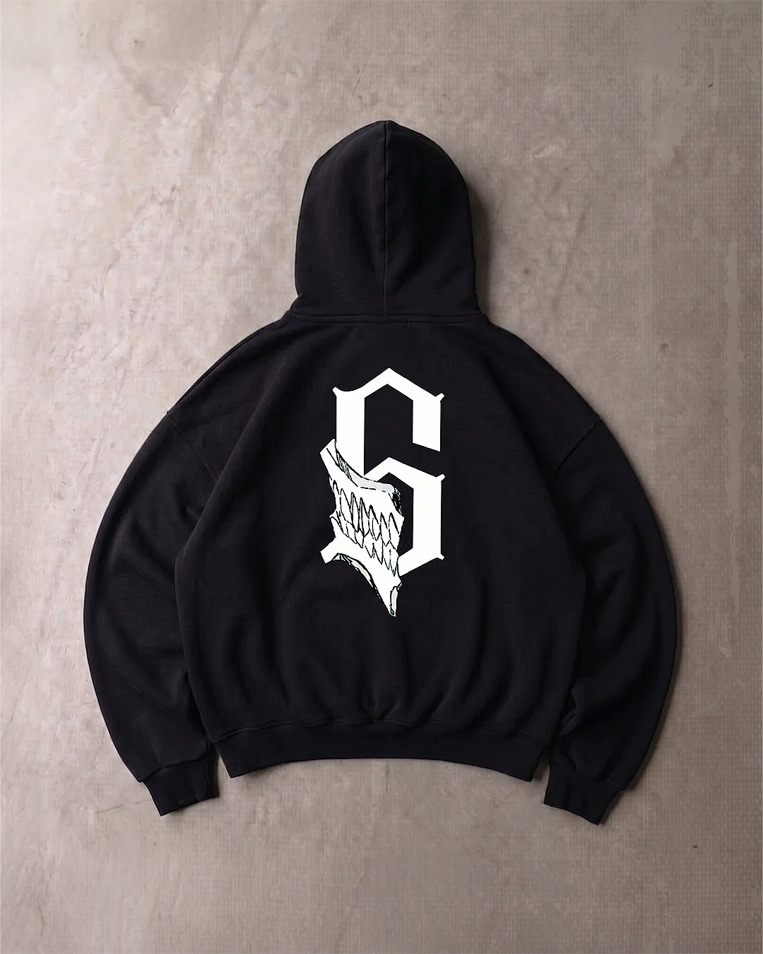 Numero 6 Black Hoodie