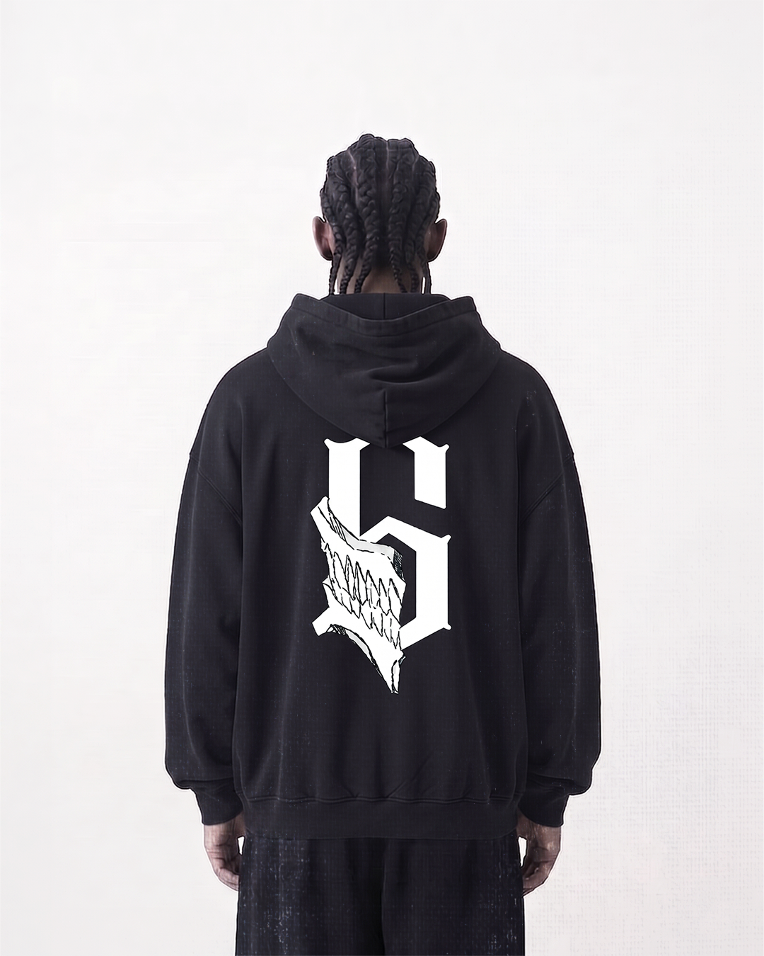 Numero 6 Black Hoodie